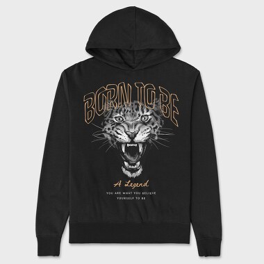 Born to Be a Legend, Unisex Men's Hoodie