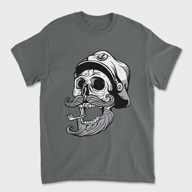 Marine Skull, Unisex Men's T-Shirt
