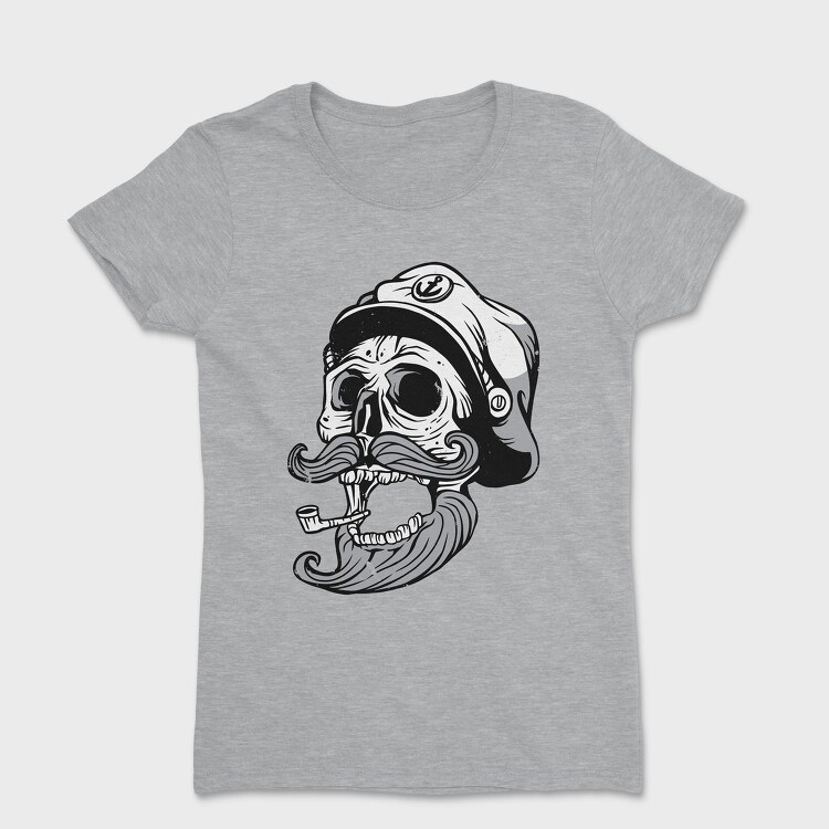 Marine Skull, Women's T-Shirt