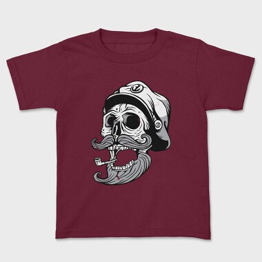 Marine Skull, Kids' T-Shirt