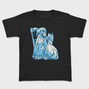 Reaper Reading, Kids' T-Shirt