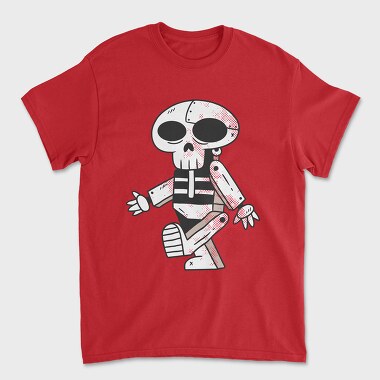 Robot Skull, Unisex Men's T-Shirt