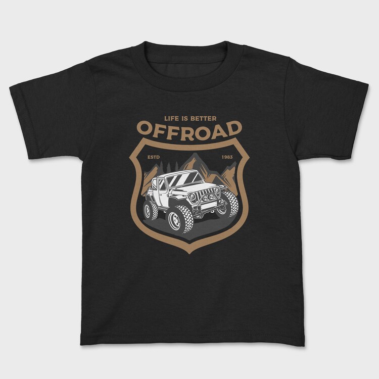 Off Road Jeep 1, Детска Тениска