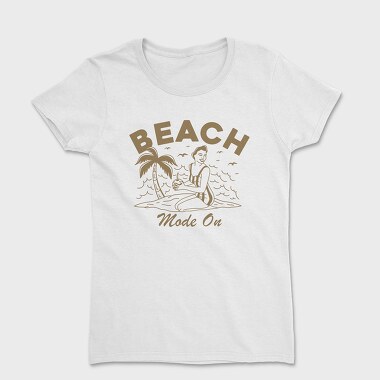 Beach Mode On, Women's T-Shirt