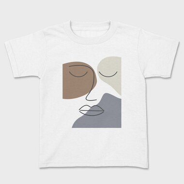 Boho Abstract 10, Kids' T-Shirt