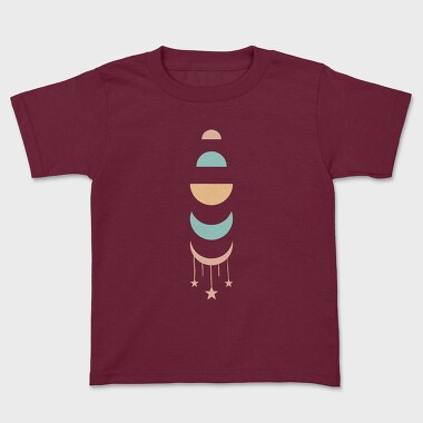 Boho Abstract 12, Kids' T-Shirt