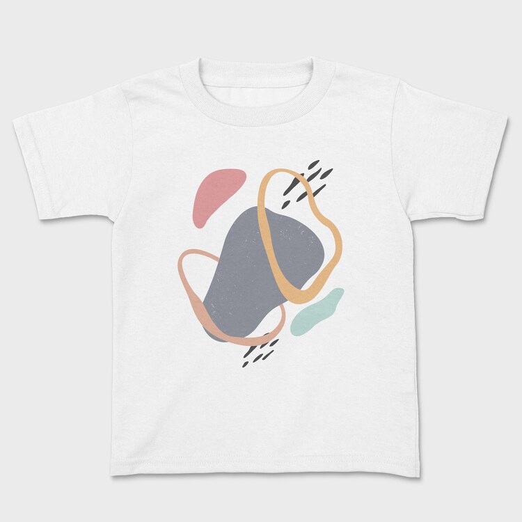 Boho Abstract 14, Kids' T-Shirt