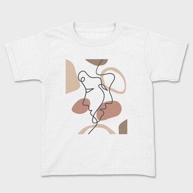 Boho Abstract 18, Kids' T-Shirt