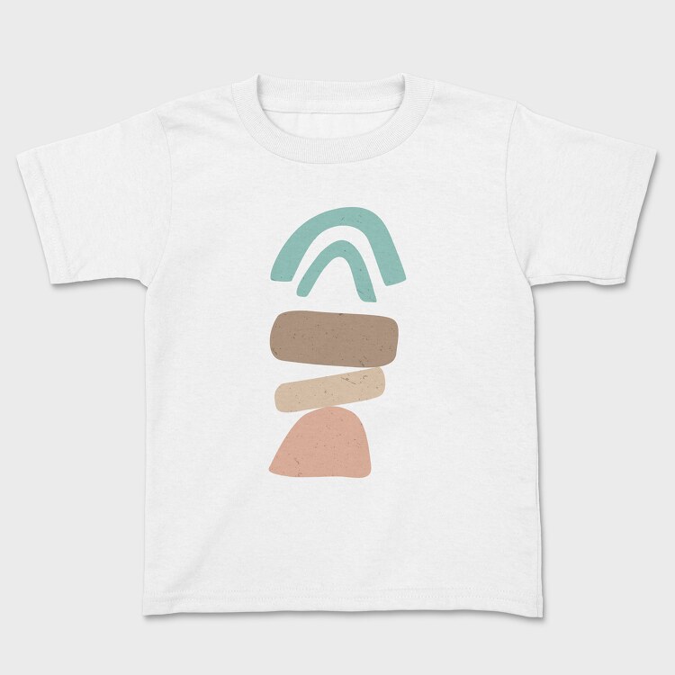 Boho Abstract 23, Kids' T-Shirt