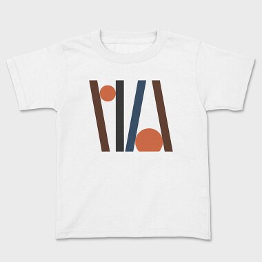 Boho Abstract 25, Kids' T-Shirt