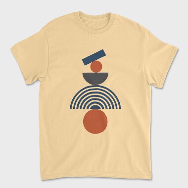 Boho Abstract 3, Unisex Men's T-Shirt