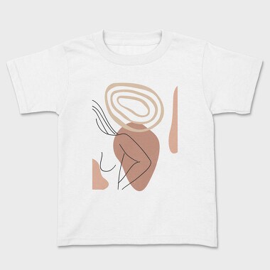 Boho Abstract 8, Kids' T-Shirt