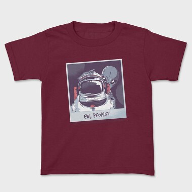 Astronaut Alien, Kids' T-Shirt