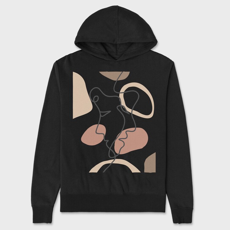 Boho Abstract 18, Unisex Men's Hoodie