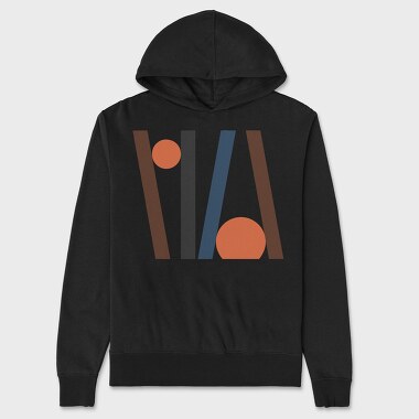 Boho Abstract 25, Unisex Men's Hoodie