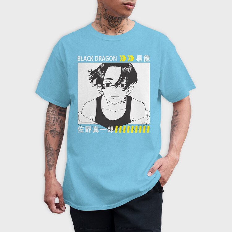 Boho Abstract 2, Унисекс Мъжка Тениска