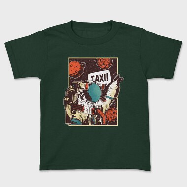 Astronaut Taxi, Kids' T-Shirt