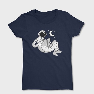 Astronaut Reading, Women's T-Shirt
