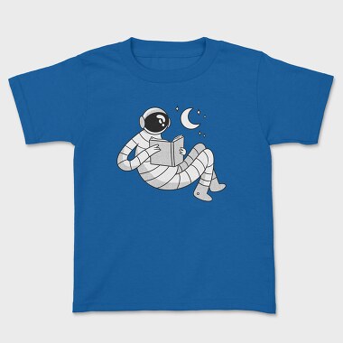 Astronaut Reading, Kids' T-Shirt