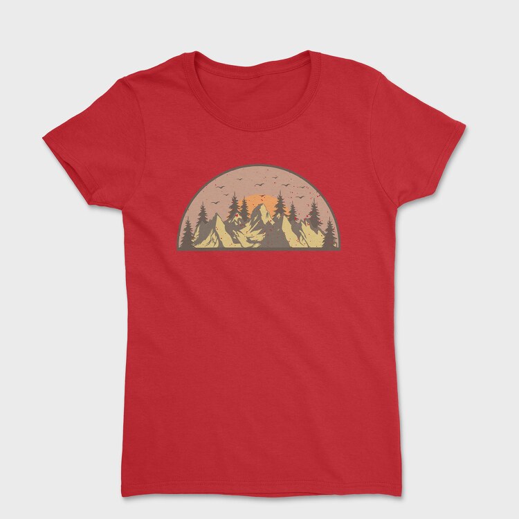 Retro Nature Outdoor 10, Women's T-Shirt