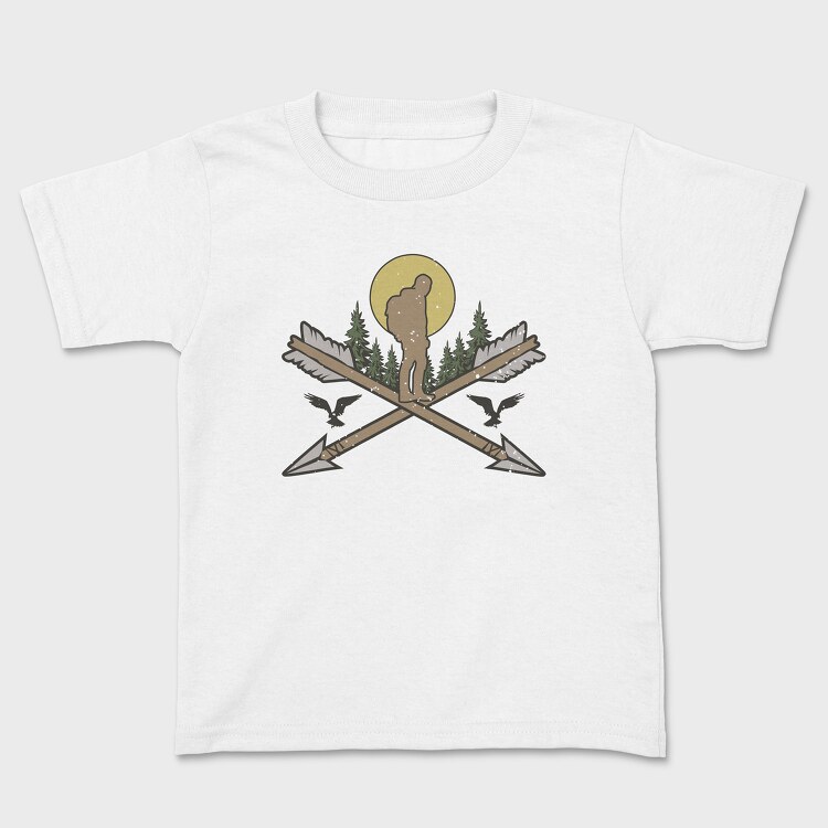 Retro Nature Outdoor 18, Kids' T-Shirt