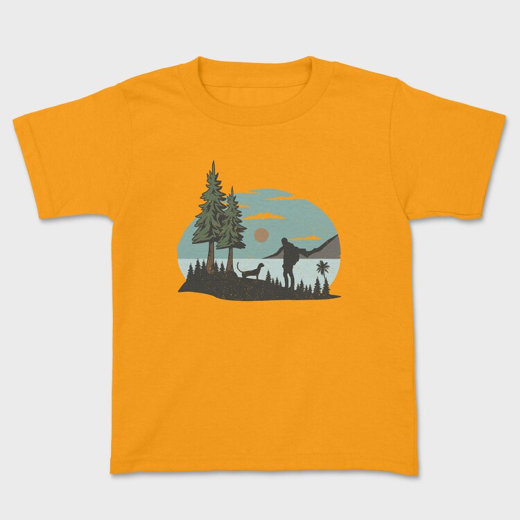 Retro Nature Outdoor 22, Детска Тениска