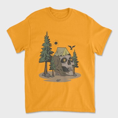 Унисекс Мъжка Тениска, Retro Nature Outdoor 25