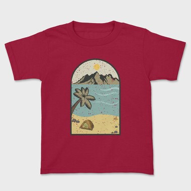 Retro Nature Outdoor 28, Kids' T-Shirt