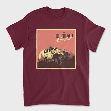 4X4 Offroad Adventure, Unisex Men's T-Shirt