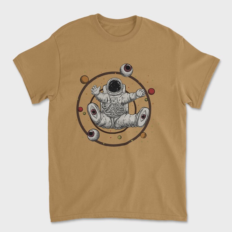 Abstract Astronaut, Unisex Men's T-Shirt