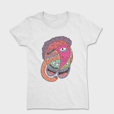 Abstract Monster 2, Women's T-Shirt