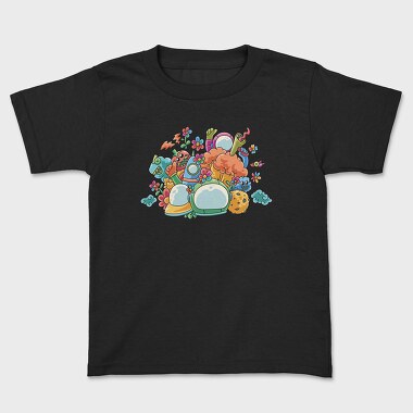 Astronaut Catoon 2, Kids' T-Shirt