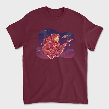 Унисекс Мъжка Тениска, Astronout Guitar