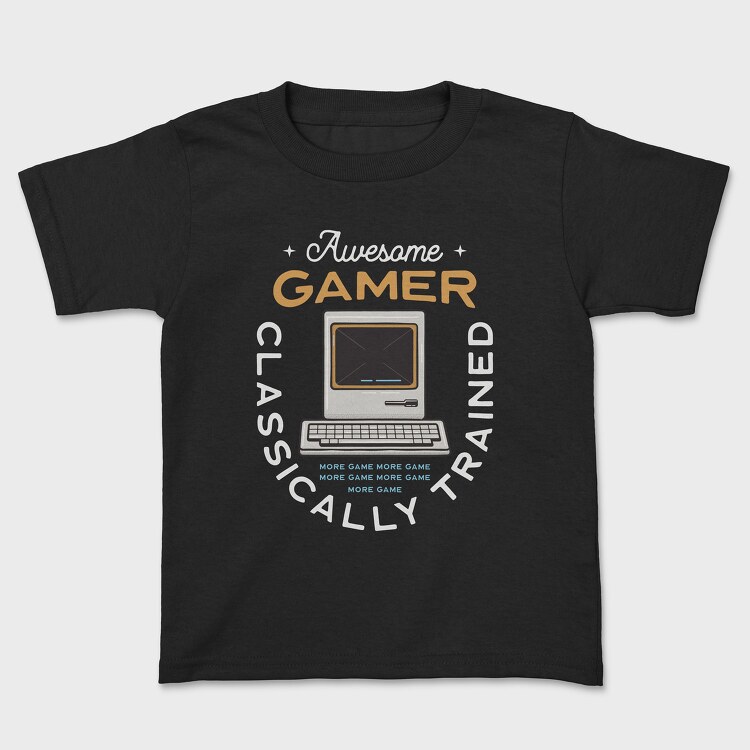 Awesome Gamer, Kids' T-Shirt