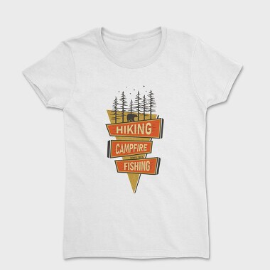 Bear Trail Signpost, Women's T-Shirt