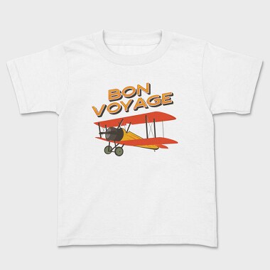 Bon Voyage, Kids' T-Shirt