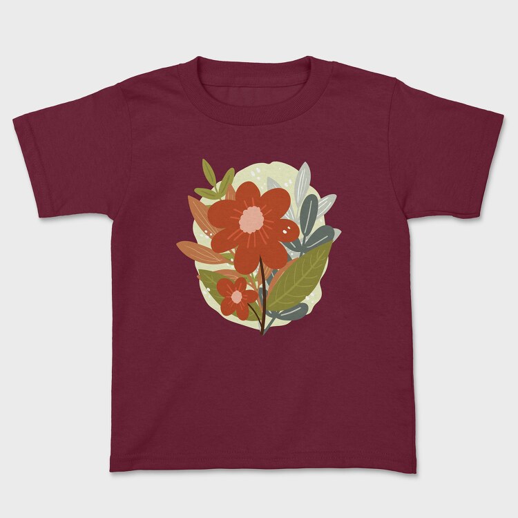 Bouquet of Flowers 1, Kids' T-Shirt