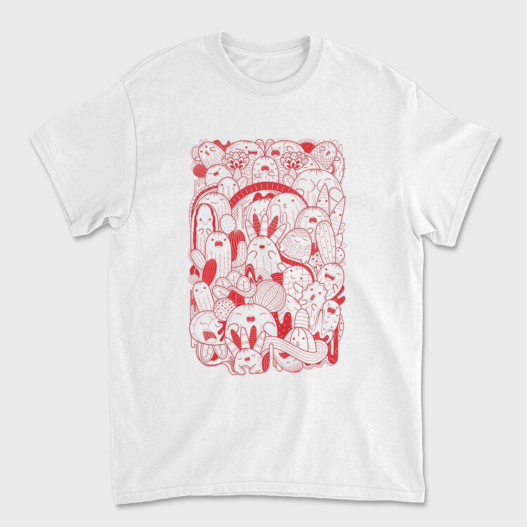 Cactus Collage, Unisex Men's T-Shirt