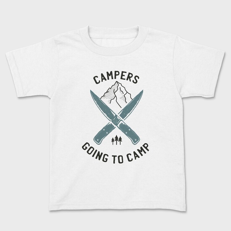 Campers Going Camp, Детска Тениска