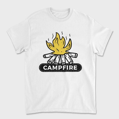 Campfire 2, Unisex Men's T-Shirt