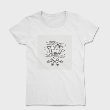 Campfire Camp, Women's T-Shirt