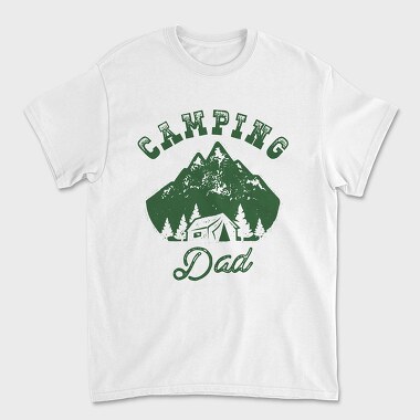 Camping Dad, Unisex Men's T-Shirt