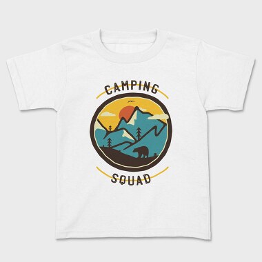 Детска Тениска, Camping Squad