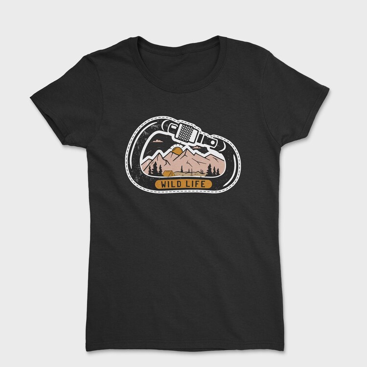 Carabiner Wild Life, Women's T-Shirt