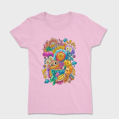 Colorful Collage, Women's T-Shirt