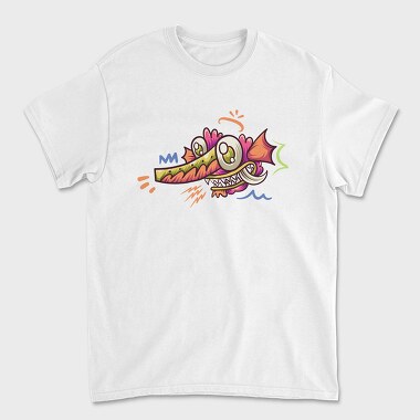 Colorful Creature 14, Unisex Men's T-Shirt