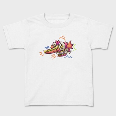 Colorful Creature 14, Kids' T-Shirt