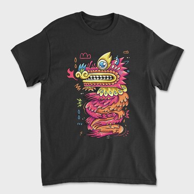 Colorful Creature 18, Unisex Men's T-Shirt