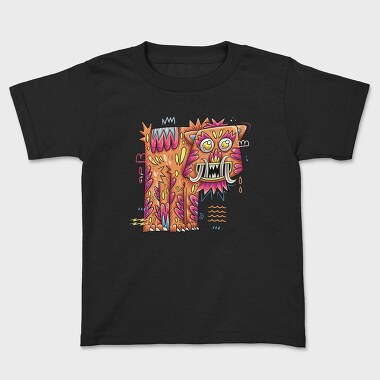 Colorful Creature 20, Kids' T-Shirt