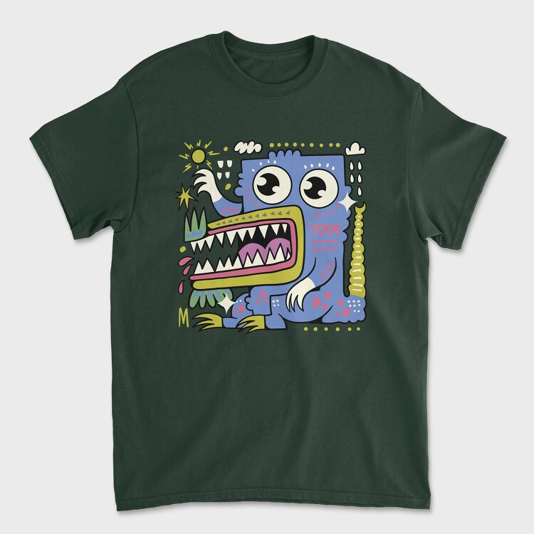 Colorful Creature 24, Unisex Men's T-Shirt